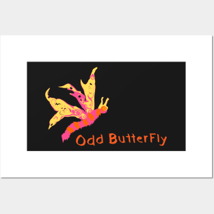 Odd Butterfly Posters and Art